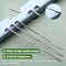 Needle Felting Kit, Wool Felting Needles, 4 Sizes Felting Needles with Needle Bottle Felting Tool Holders, Complete Needle Felting Tools Kit Needle Felting Supplies for Beginner Professional